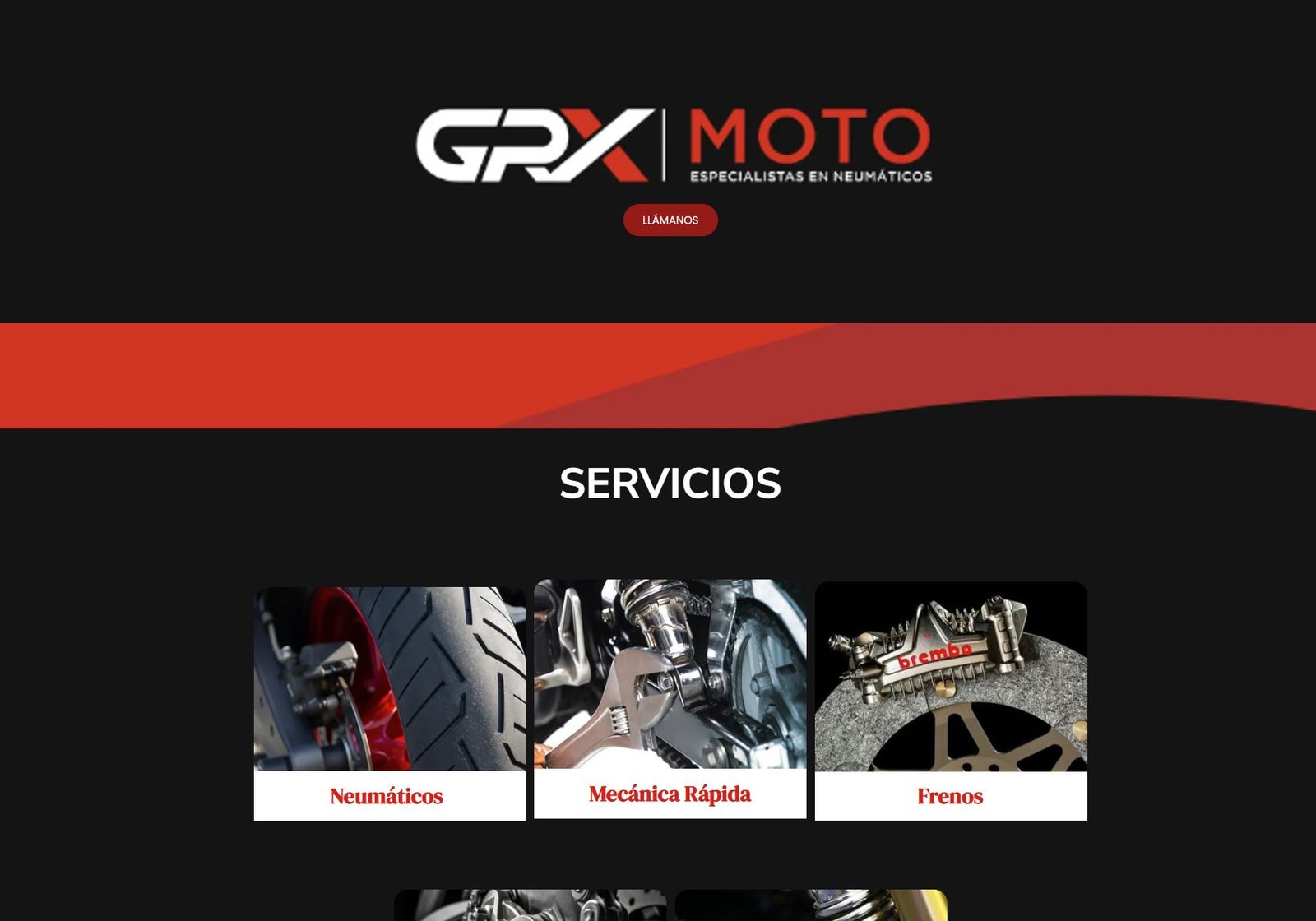 GRX Moto Website