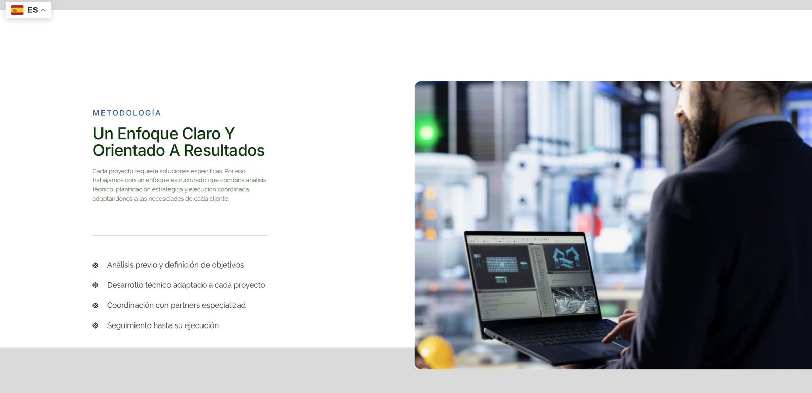 ICG Consultores Website